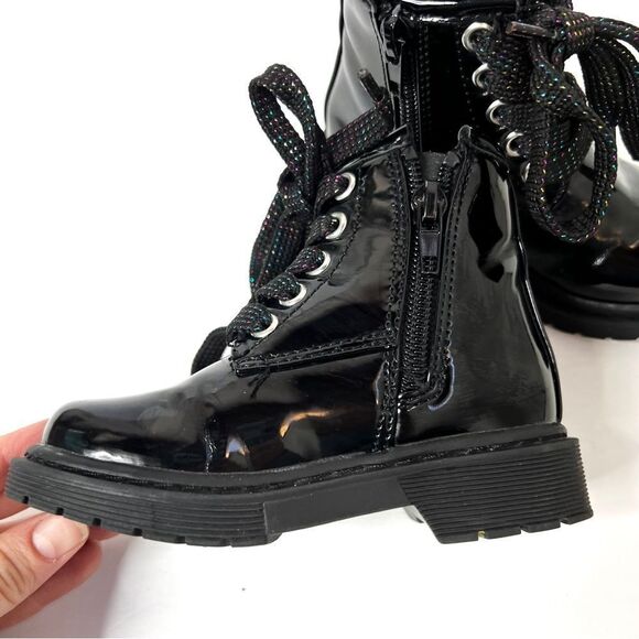 Thereaboots Black Patent Leather Ankle Bootie - Picture 4 of 7